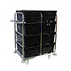 Order Picking Trolley - Includes 8 Bale Arm Boxes UK69203