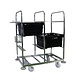 Order Picking Trolley - Includes 8 Bale Arm Boxes UK69203