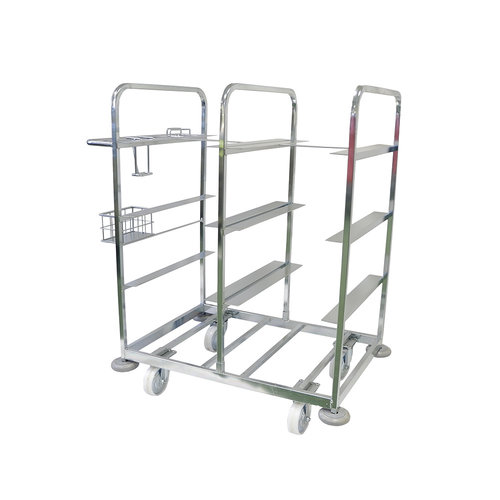 Order Picking Trolley - Includes 8 Euro Stacking Boxes 64576