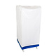 Roll Container Cover - 820x730x1460 - Opaque White, 40 Per Box