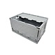 Folding Crate With Lid - 600x400x320mm, Plastic, 59 L