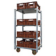 Danish Trolley / Plant Trolley - 715x565x1250mm, Half Size