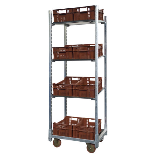 Danish Trolley / Plant Trolley - 715x565x1900mm, Half Size