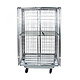 Security Roll Container - 1200x800x1800mm, Dual Door, Internal Shelf, Nestable