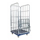 Roll Container 4 Sided - 810x720x1620mm, Folding Gate