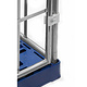 Roll Container 4 Sided - 810x720x1620mm, Folding Gate