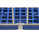 Roll Container 4 Sided - 810x720x1620mm, Folding Gate