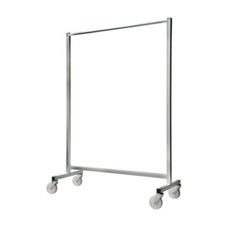 Garment Rail - 1220x530x1830mm - Nestable H Frame