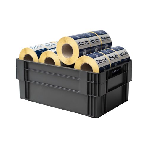 Stack and Nest Box - 600x400x250mm, Plastic, 45 L