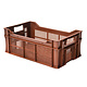 Agri Crate - 500x300x200mm, Plastic, Perforated, 23 L