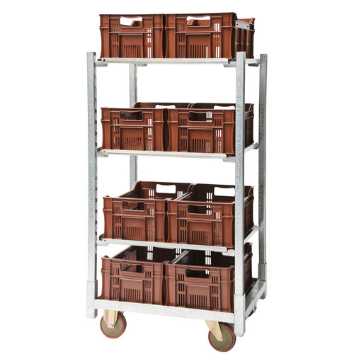 Agri Crate - 500x300x200mm, Plastic, Perforated, 23 L