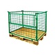 Metal Pallet Converter -1200x800x800mm, Folding, Green