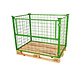 Metal Pallet Converter -1200x800x1000mm, Folding, Green