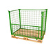 Metal Pallet Converter -1200x800x1000mm, Folding, Green