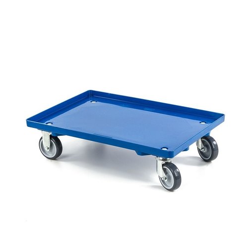 Plastic Dolly, closed base - 615x415x175mm