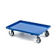 Plastic Dolly, closed base - 615x415x175mm