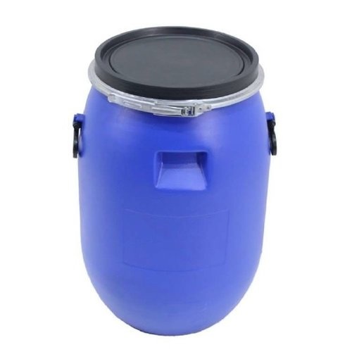 Wide Neck Plastic Barrel 60L, Clamping Ring