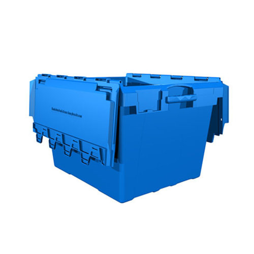 L3C Lidded Crate - 710x460x368mm - 80 Litres - Used