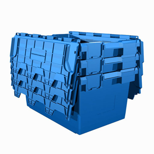 L3C Lidded Crate - 710x460x368mm - 80 Litres - Used