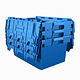 L3C Lidded Crate - 710x460x368mm - 80 Litres - Used