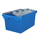 L3C Lidded Crate - 710x460x368mm - 80 Litres - Used