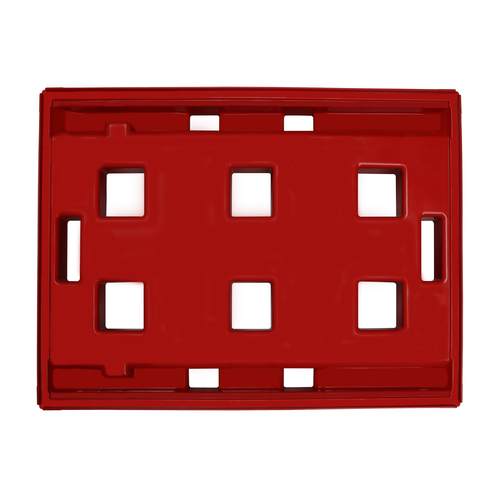 Plastic Dolly, open base - 810x610x195mm