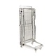 Roll Container 3 Sided - 860x737x1676mm, Mesh Infill