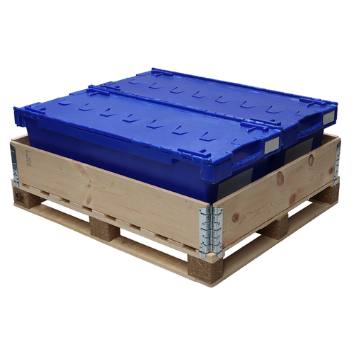 Pallet - 1200x1000x136mm, Wood, Perimeter Base, 750kg Load