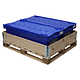 Pallet - 1200x1000x136mm, Wood, Perimeter Base, 750kg Load