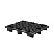Pallet - 1200x1000x160mm, Plastic, Open Deck, 1000kg Load