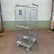 Laundry Roll Container 4 Sided - 680x680x1700mm, Split Gate, Used