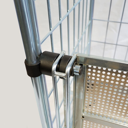 Order Picking Trolley - 900x640x1800mm - 2 Folding Shelves