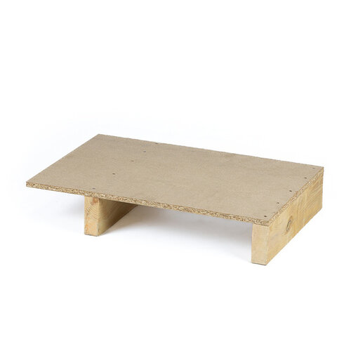 Display Pallet - 600x400x107mm, Chipboard Deck