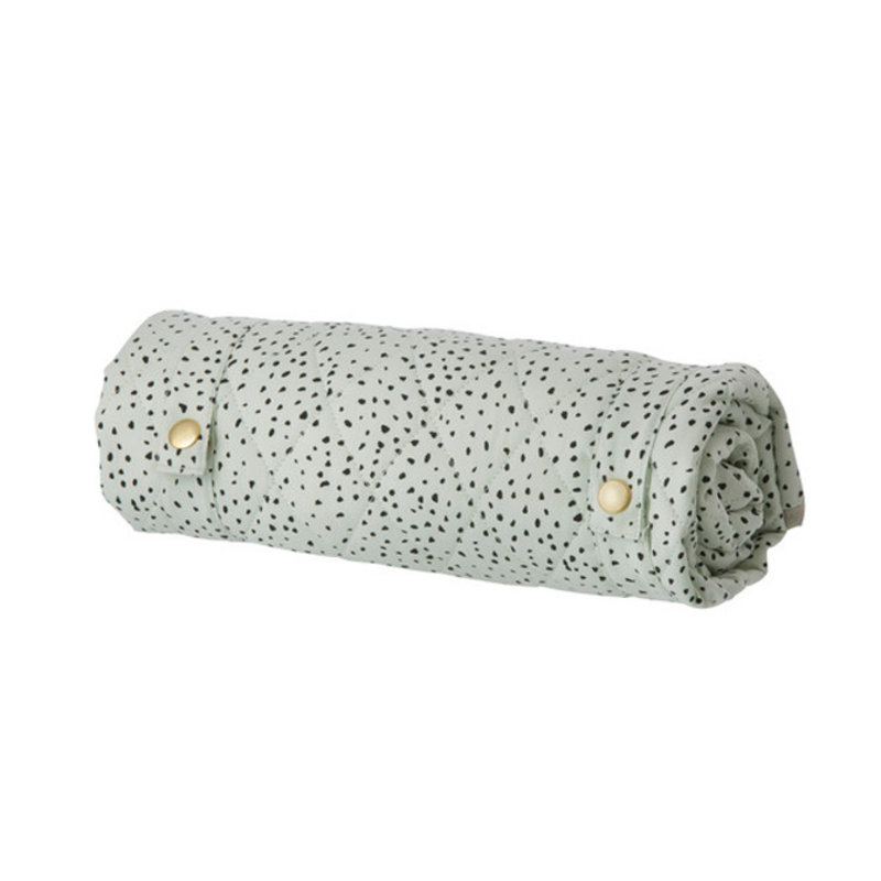 Ferm Living Verzorgingsmat | mint dot (80 x 80 cm)