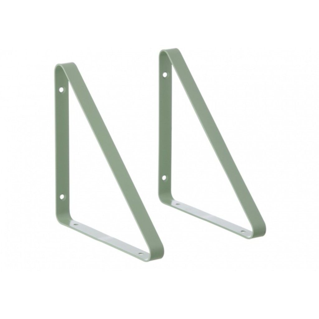 Ferm Living Metal shelf hangers | mint