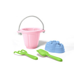 Green Toys Mooie zandset | roze