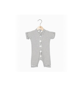 House of Jaimie Button suit Litlle Stripes