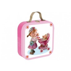 Janod Leuke box met 4 puzzels|- Lilou joue a la poupee