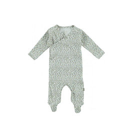 Kidscase Happy organic kruippakje - grey