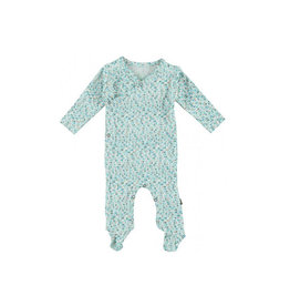 Kidscase Happy organic kruippakje - light blue