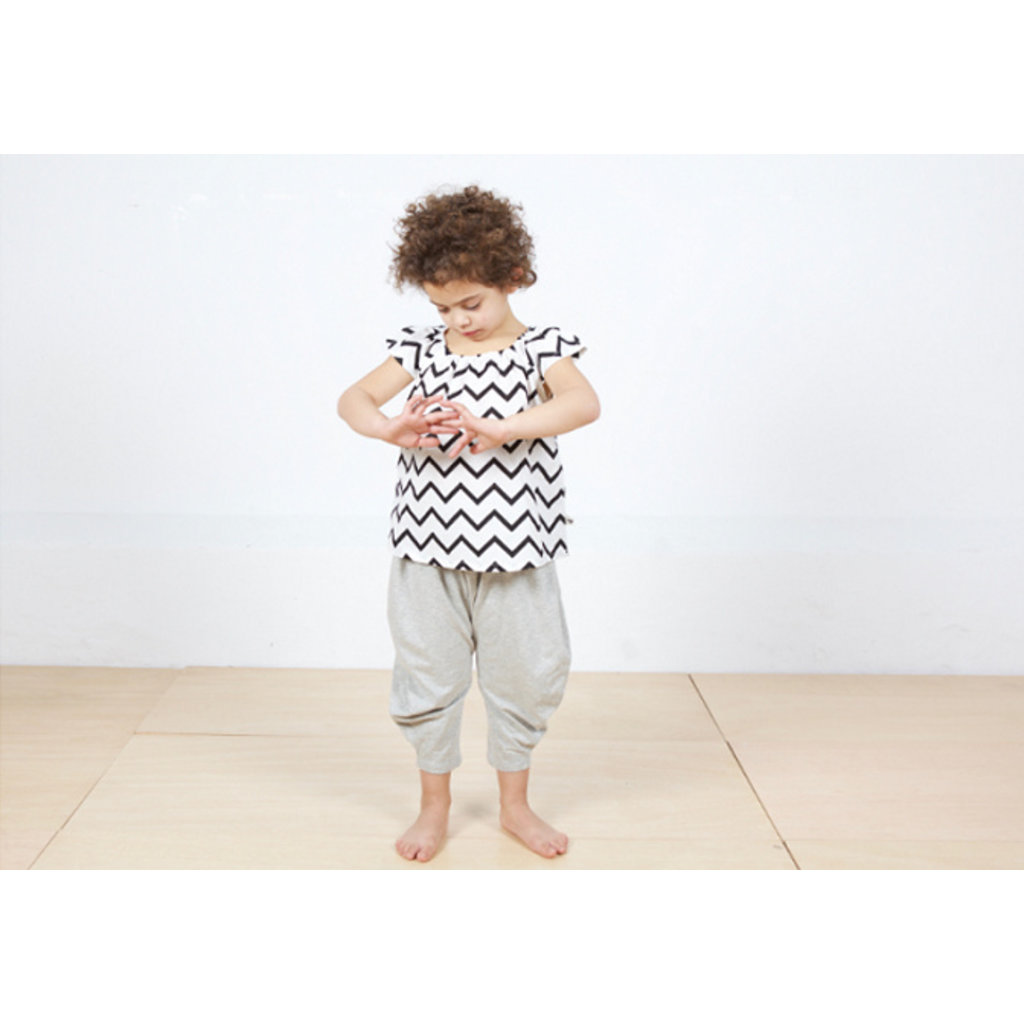 Nobodinoz Ceylon pyjama - zig zag black