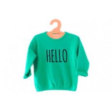 organicZOO Hello Sweatshirt - green