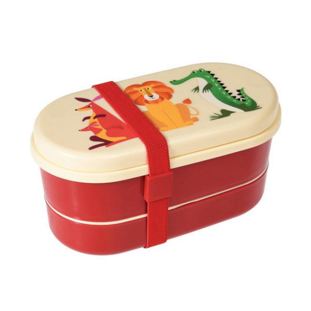 Bento box colourful creatures