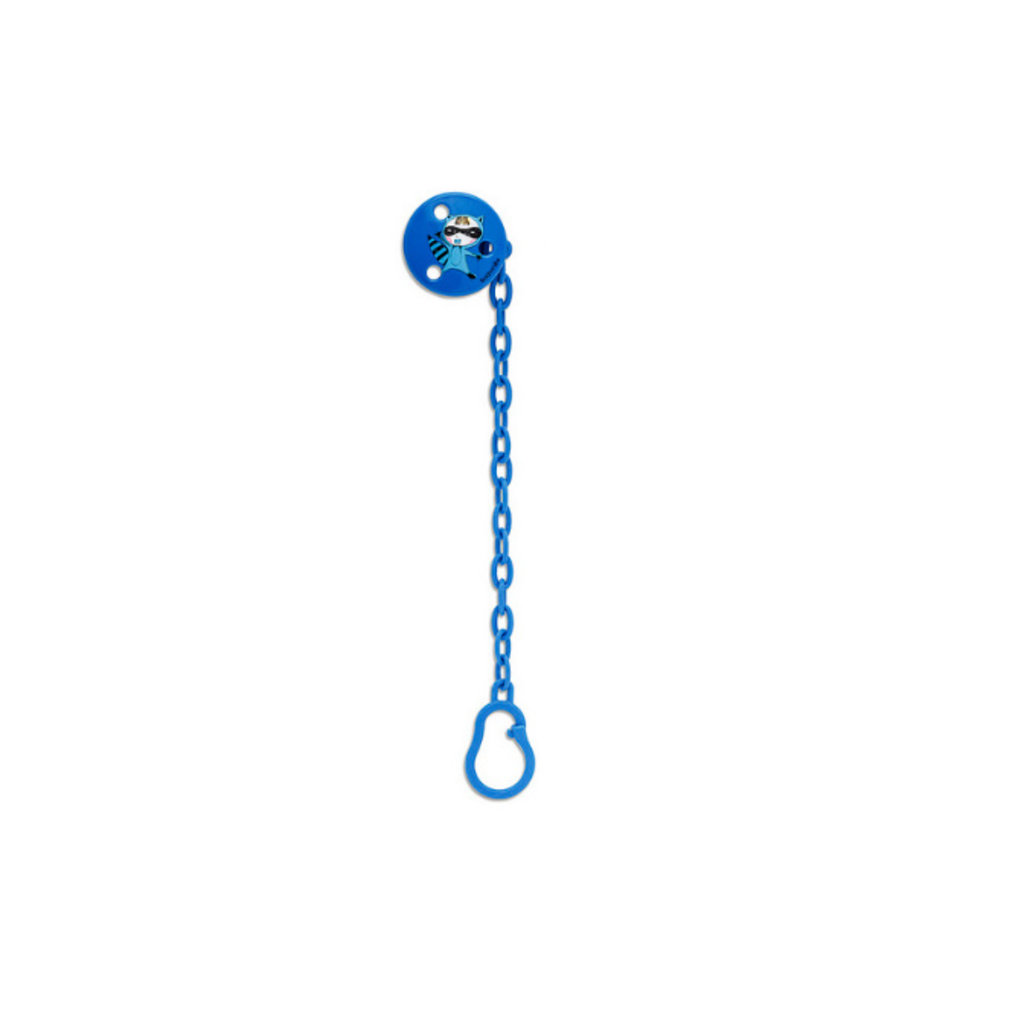 Suavinex Fopspeenketting - blue hero