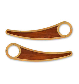 Wishbone bike Coole sticker - wood