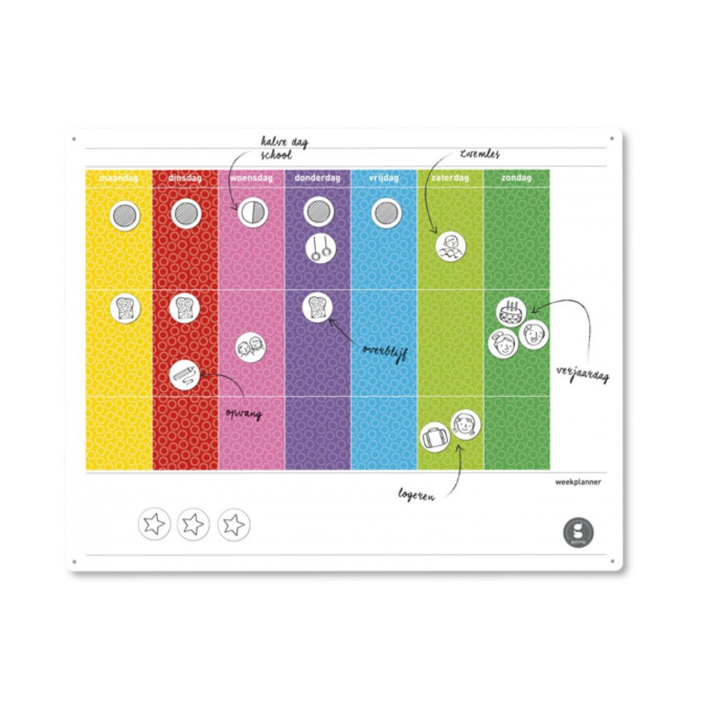 Gezinnig Weekplanner kind