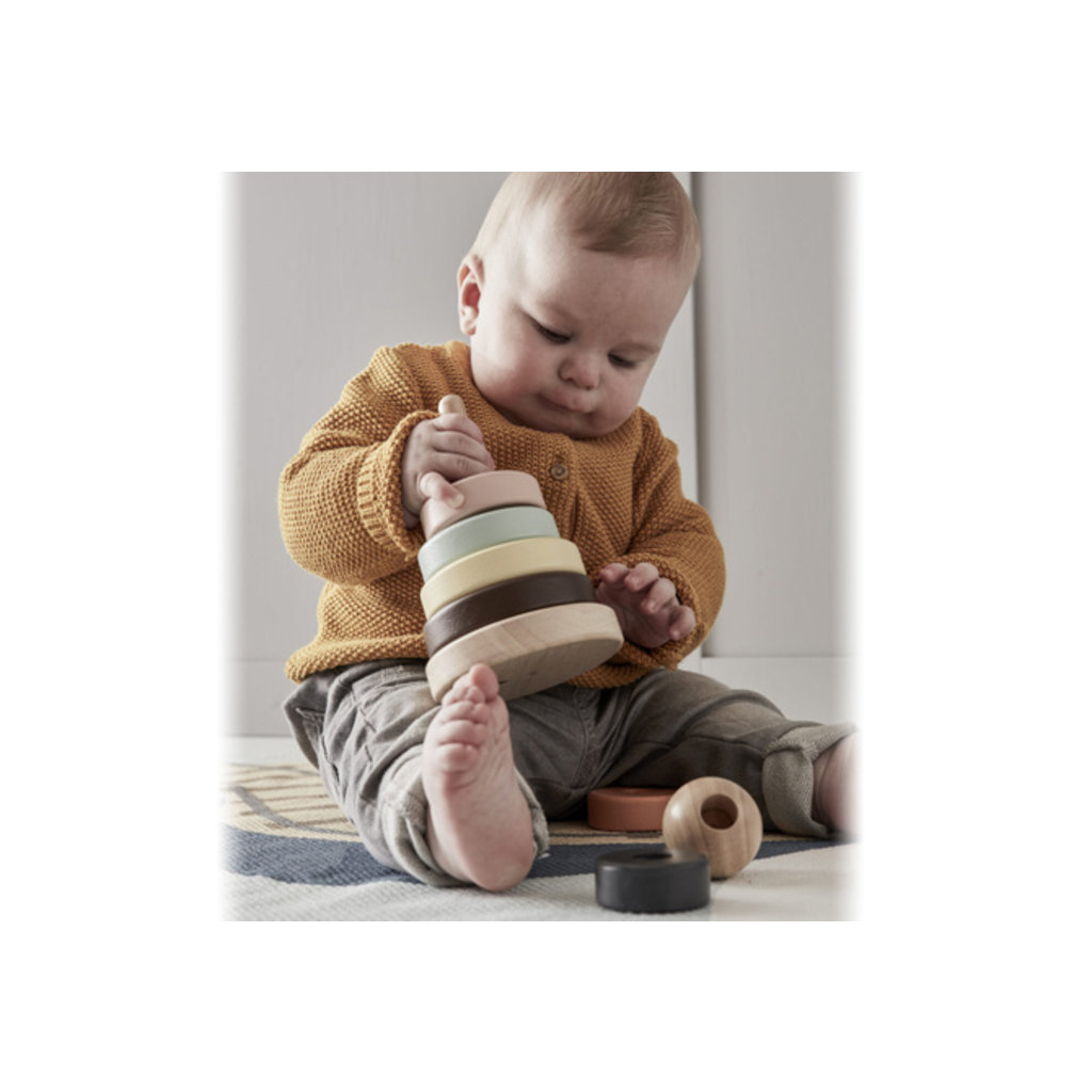 Kid's Concept Houten stapelbare ringen NEO