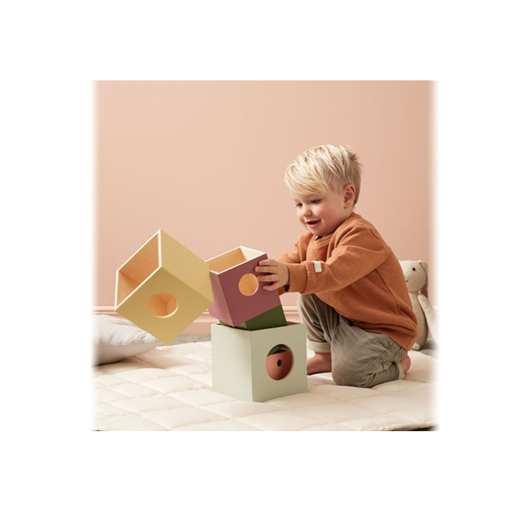 Kid's Concept Houten stapelblokken | Edvin