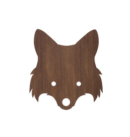 Ferm Living Wandlamp Fox | Smoked oak