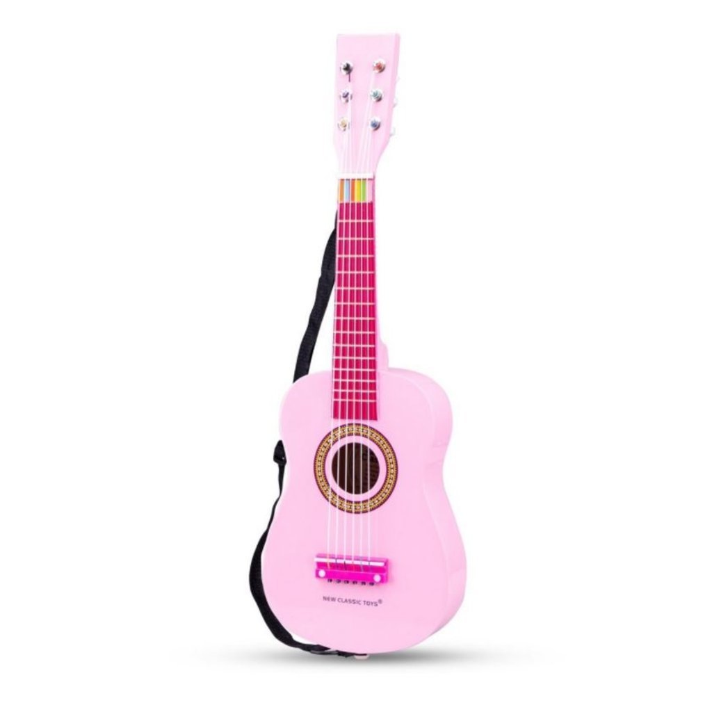 New Classic Toys Gitaar - Roze